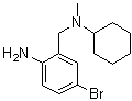 2-Amino-5-bromo-N-cyclohexyl-N-methylbenzenemethanamine molecular structure (CAS 132004-28-5)