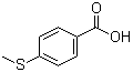 structure of CAS# 13205-48-6, 4-(Methylthio)benzoic acid
