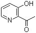 1-(3-羟基吡啶-2-基)乙酮分子结构 (CAS 13210-29-2)