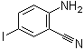 结构式 CAS# 132131-24-9, 2-氨基-5-碘苯甲腈