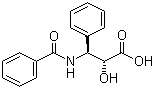 结构式 CAS# 132201-33-3, N-苯甲酰基-(2R,3S)-3-苯基异丝氨酸; (2R,3S)-3-苯甲酰氨基-2-羟基-3-苯基丙酸