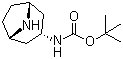 structure of CAS# 132234-69-6, endo-3-Boc-aminotropane;(3-endo)-8-Azabicyclo[3.2.1]oct-3-ylcarbamic acid tert-butyl ester