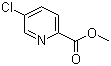structure of CAS# 132308-19-1, Methyl 5-chloro-2-pyridinecarboxylate