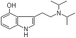 结构式 CAS# 132328-45-1, 4-羟基-N,N-二异丙基色胺