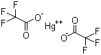 structure of CAS# 13257-51-7, Mercuric trifluoroacetate;Trifluoroacetic acid mercury(II) salt
