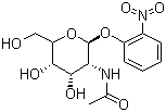 2-Nitrophenyl 2-acetamido-2-deoxy-beta-D-glucopyranoside molecular structure (CAS 13264-92-1)