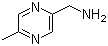 2-(Aminomethyl)-5-methylpyrazine molecular structure (CAS 132664-85-8)