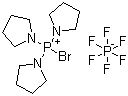structure of CAS# 132705-51-2, Bromo-tris-pyrrolidino-phosphonium hexafluorophosphate;PyBroP