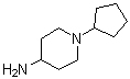 structure of CAS# 132740-50-2, 1-Cyclopentyl-4-piperidinamine;1-Cyclopentylpiperidin-4-ylamine