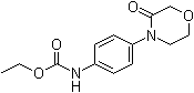 结构式 CAS# 1327778-39-1, N-[4-(3-氧代-4-吗啉基)苯基]氨基甲酸乙酯