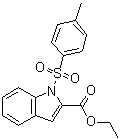 1-[(4-Methylphenyl)sulfonyl]-1H-indole-2-carboxylic acid ethyl ester molecular structure (CAS 132819-92-2)
