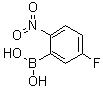 structure of CAS# 1329171-65-4, 5-Fluoro-2-nitrophenylboronic acid;B-(5-Fluoro-2-nitrophenyl)boronic acid