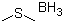Borane-methyl sulfide complex molecular structure (CAS 13292-87-0)