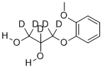 rac Guaifenesin-[d5] molecular structure (CAS 1329563-41-8)