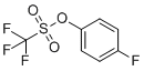 structure of CAS# 132993-23-8, 4-Fluorophenyl trifluoromethanesulfonate