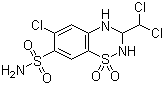 Trichlormethiazide molecular structure (CAS 133-67-5)