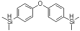 structure of CAS# 13315-17-8, 4,4'-Bis(dimethylsilyl)diphenyl ether;SIB 1090
