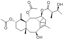 结构式 CAS# 1333323-17-3, 10-去乙酰基云南红豆杉甲素