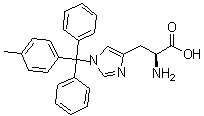 结构式 CAS# 133367-32-5, 1-[(4-甲基苯基)二苯基甲基]-L-组氨酸