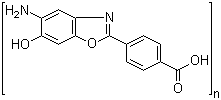 4-(5-Amino-6-hydroxybenzoxazol-2-yl)benzoic acid homopolymer molecular structure (CAS 133440-67-2)