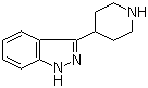 结构式 CAS# 133455-10-4, 3-哌啶-4-基-1H-吲唑