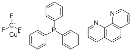 structure of CAS# 1334890-93-5, (1,10-Phenanthroline)(trifluoromethyl)(triphenylphosphine)copper(I)