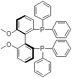 (S)-(-)-(6,6'-二甲氧基联苯-2,2'-基)双(二苯基膦)分子结构 (CAS 133545-17-2)