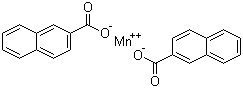 结构式 CAS# 1336-93-2, 环烷酸锰