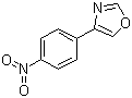 structure of CAS# 13382-61-1, 4-(4-Nitrophenyl)-1,3-oxazole;4-(1,3-Oxazole-4-yl)nitrobenzene