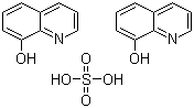 结构式 CAS# 134-31-6, 8-羟基喹啉硫酸盐