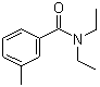 N,N-Diethyl-3-methylbenzamide molecular structure (CAS 134-62-3)