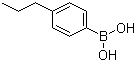 structure of CAS# 134150-01-9, 4-Propylphenylboronic acid
