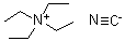 Tetraethylammonium cyanide molecular structure (CAS 13435-20-6)