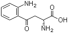 结构式 CAS# 13441-51-5, D-犬尿氨酸; D-2-氨基-4-(2-氨基苯基)-4-氧代丁酸