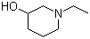 1-Ethyl-3-hydroxypiperidine molecular structure (CAS 13444-24-1)