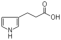 结构式 CAS# 134448-22-9, 1H-吡咯-3-丙酸