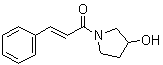 1-(3-Hydroxy-1-pyrrolidinyl)-3-phenyl-2-propen-1-one molecular structure (CAS 1344876-77-2)