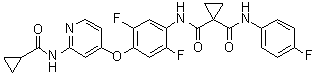 Altiratinib molecular structure (CAS 1345847-93-9)