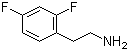 结构式 CAS# 134672-72-3, 2-(2,4-二氟苯基)乙胺