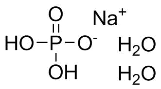 磷酸二氢钠分子结构 (CAS 13472-35-0)