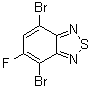 结构式 CAS# 1347736-74-6, 4,7-二溴-5-氟-2,1,3-苯并噻二唑