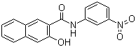 Azoic Coupling Component 17 molecular structure (CAS 135-65-9)