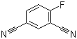 结构式 CAS# 13519-90-9, 4-氟间苯二腈