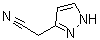 结构式 CAS# 135237-01-3, 1H-吡唑-3-乙腈