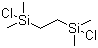 structure of CAS# 13528-93-3, 1,2-Bis(chlorodimethylsilyl)ethane;1,1,4,4-Tetramethyl-1,4-dichlorodisylethylene