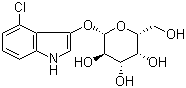 4-Chloro-3-indolyl beta-D-galactopyranoside molecular structure (CAS 135313-63-2)