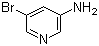 3-Amino-5-bromopyridine molecular structure (CAS 13535-01-8)