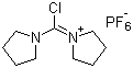 结构式 CAS# 135540-11-3, 1-(氯-1-吡咯烷基亚甲基)吡咯烷鎓六氟磷酸盐