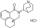 structure of CAS# 135729-75-8, (R,R)-Palonosetron Hydrochloride;RS 25259-198