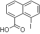结构式 CAS# 13577-19-0, 8-碘-1-萘甲酸